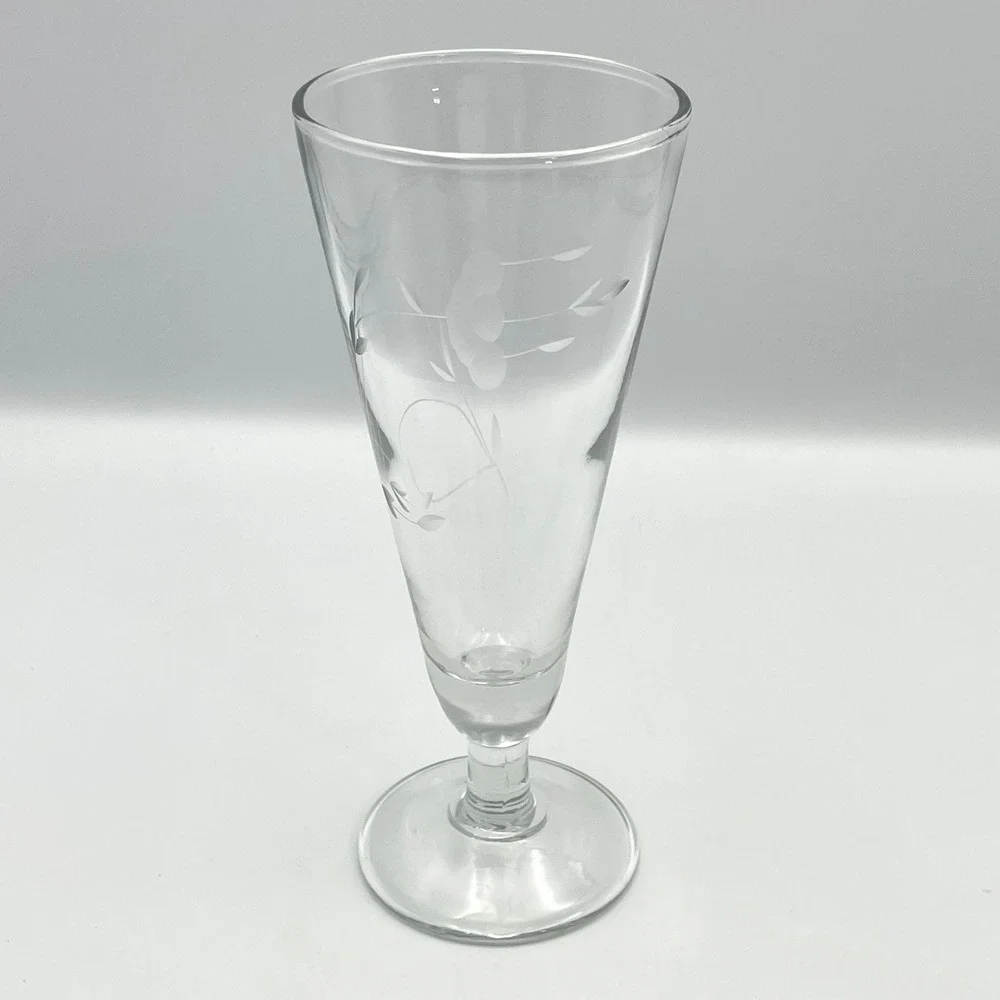 Princess House Heritage Crystal‎ Pilsner Glass 7.5